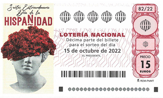 Décimo sorteo Lotería Nacional del Día de la Hispanidad 2022