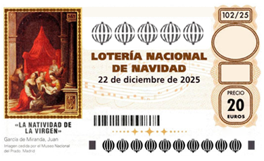 Comprar décimo sorteo de Navidad 2025