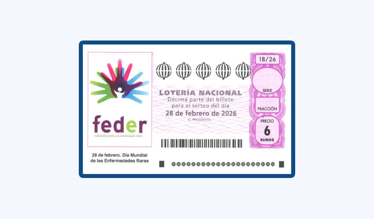 Sorteo Lotería Nacional Sábado 28 Febrero - Día Enfermedades Raras