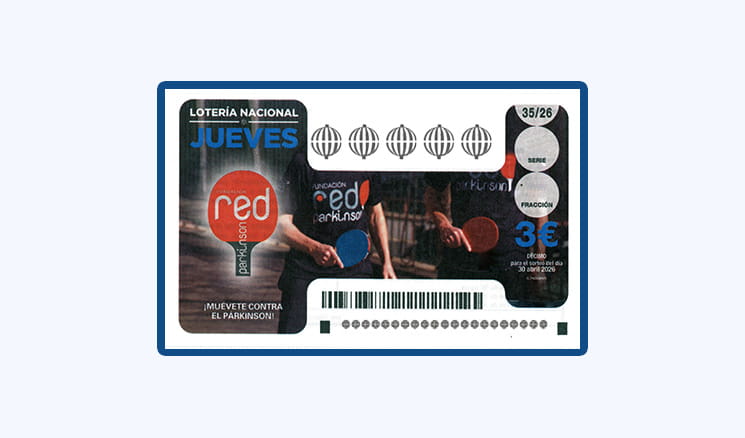 Sorteo Lotería Nacional Jueves 30 Abril - Fundación Red Parkinson: ¡Muévete contra el Parkinson!
