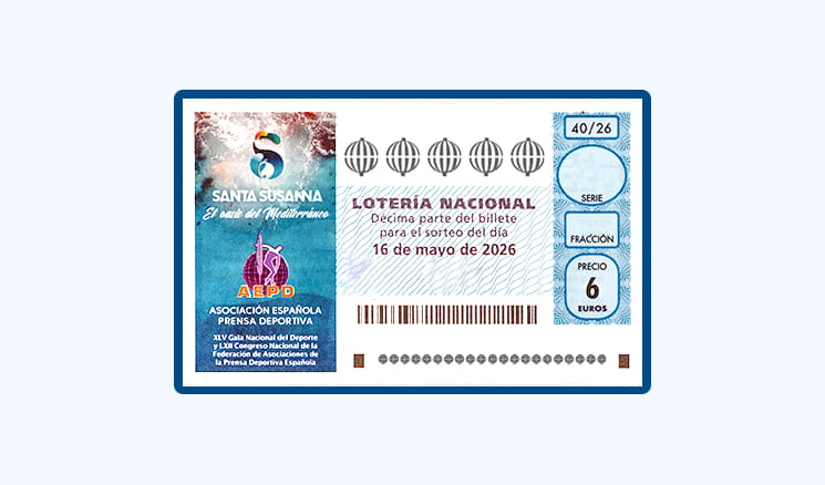 Sorteo Lotería Nacional Sábado 16 Mayo - Prensa Deportiva Española