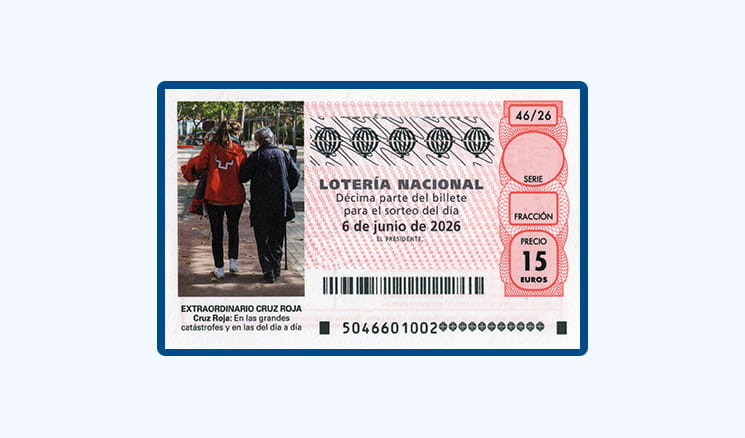 Sorteo de Cruz Roja Lotería Nacional
