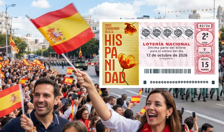 Décimos para el sorteo del Día de la Hispanidad 2026