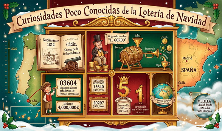Curiosidades Poco Conocidas de la Lotería de Navidad: Datos Interesantes y Sorprendentes
