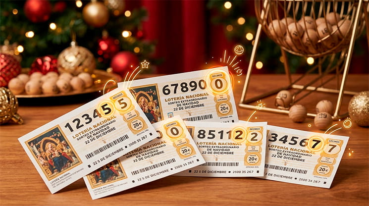 Terminaciones Lotería de Navidad