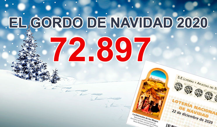 Sorteo lotería de Navidad 2020