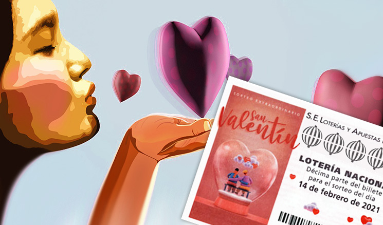 Sorteo de San Valentín 2021 Lotería Nacional