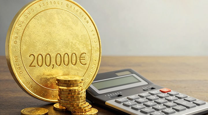 Impuestos sobre un décimo premiado de la Lotería del Niño